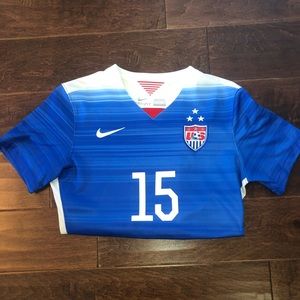 USWNT Authentic Nike 2015 Rapinoe Jersey